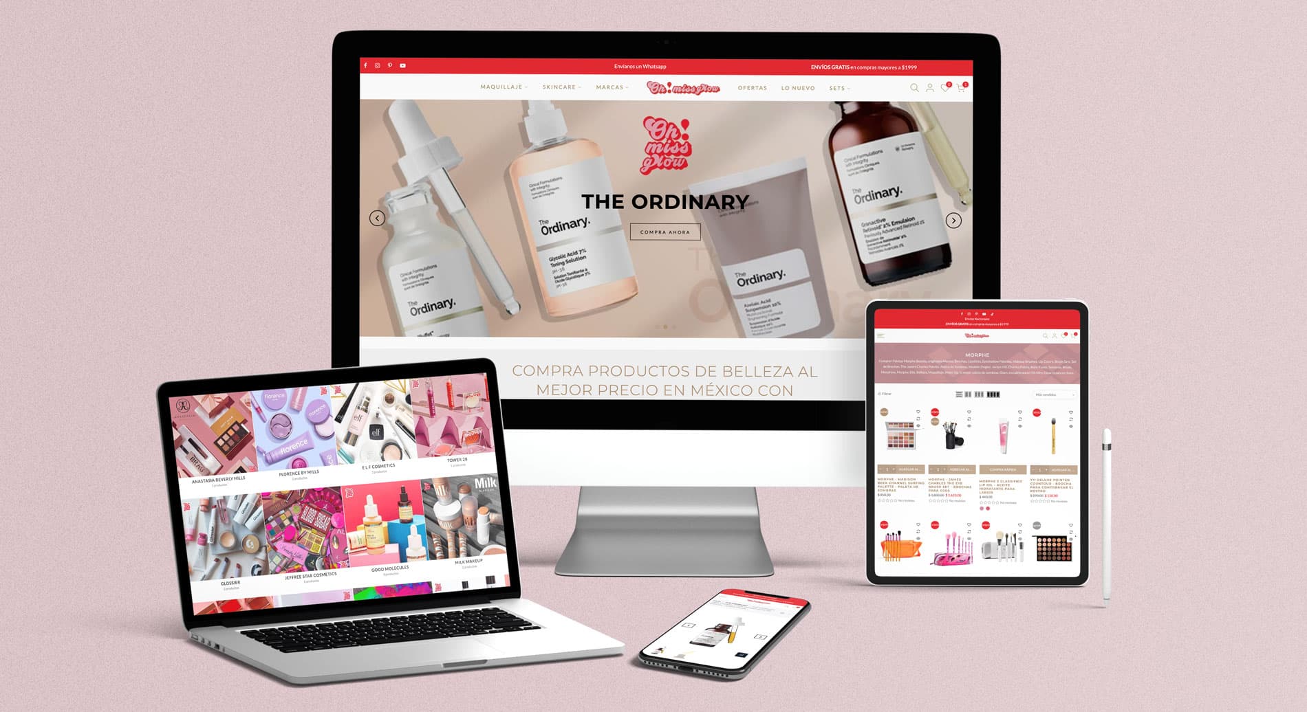 E-Commerce: Tienda online de Maquillaje